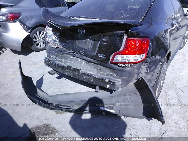 JTKJF5C75C3043379 - 2012 TOYOTA SCION TC 黑色 照片 6