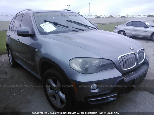 5UXFF03599LJ97180 - 2009 BMW X5 XDRIVE35D Szary zdjęcie 1