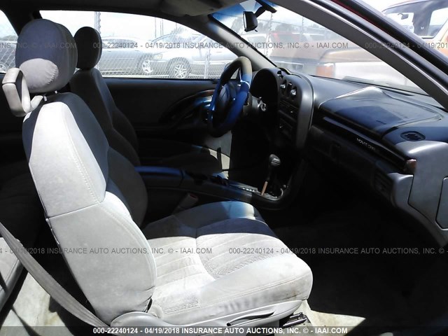 2G1WW12M0X9258736 - 1999 CHEVROLET MONTE CARLO LS RED photo 5