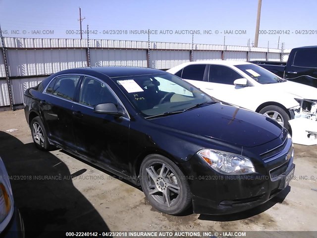 1G1ZB5E12BF216327 - 2011 CHEVROLET MALIBU LS 黑色 照片 1