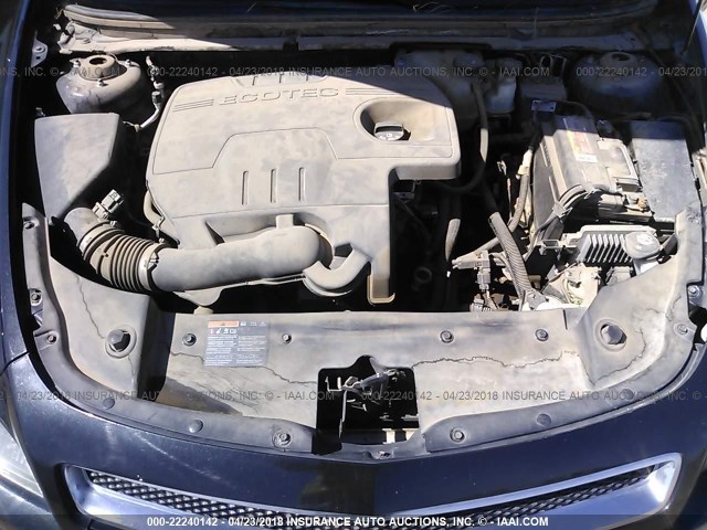1G1ZB5E12BF216327 - 2011 CHEVROLET MALIBU LS 黑色 照片 10