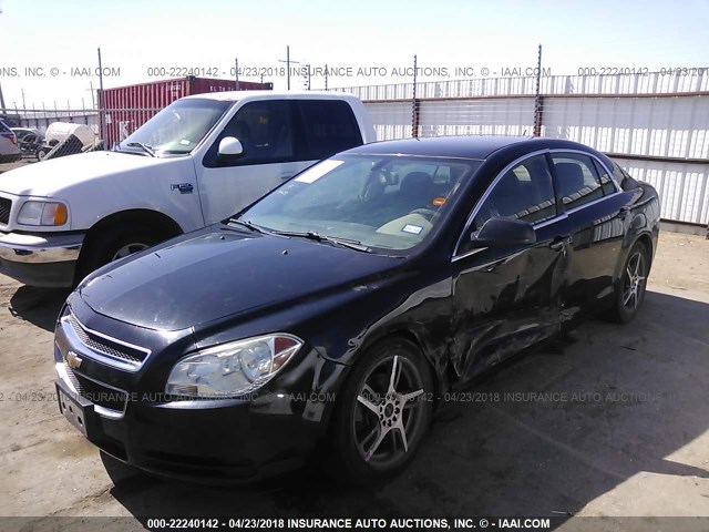 1G1ZB5E12BF216327 - 2011 CHEVROLET MALIBU LS 黑色 照片 2