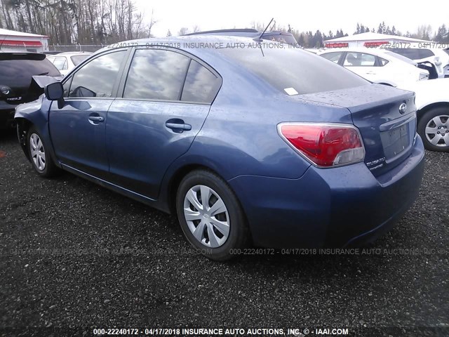 JF1GJAA62DH029131 - 2013 SUBARU IMPREZA BLUE photo 3