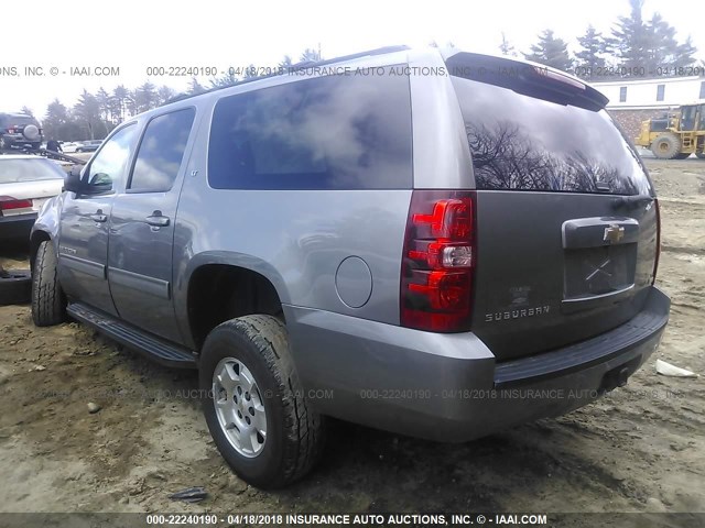 1GNFK26379R241524 - 2009 CHEVROLET SUBURBAN K1500 LT GRAY photo 3