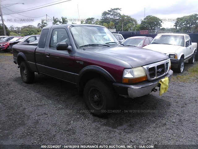 1FTZR15X0XPB25090 - 1999 FORD RANGER SUPER CAB GRAY photo 1