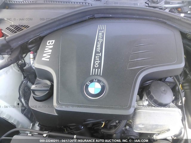 WBA3N7C57EK221943 - 2014 BMW 428 I WHITE photo 10