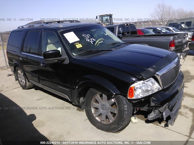 5LMFU28R03LJ02049 - 2003 LINCOLN NAVIGATOR BLACK photo 1