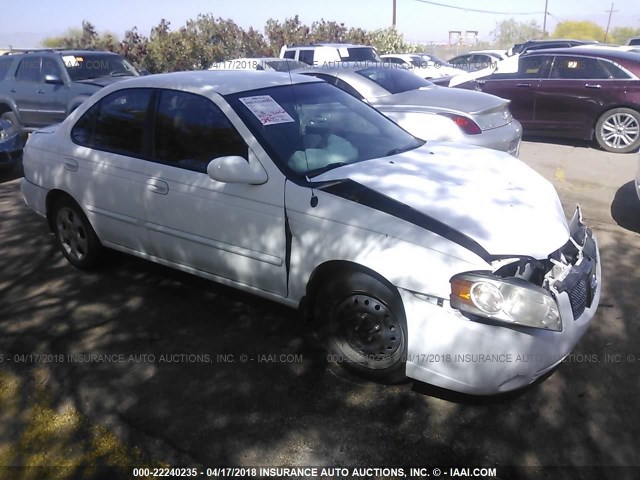 3N1CB51A64L558720 - 2004 NISSAN SENTRA 1.8S WHITE photo 1