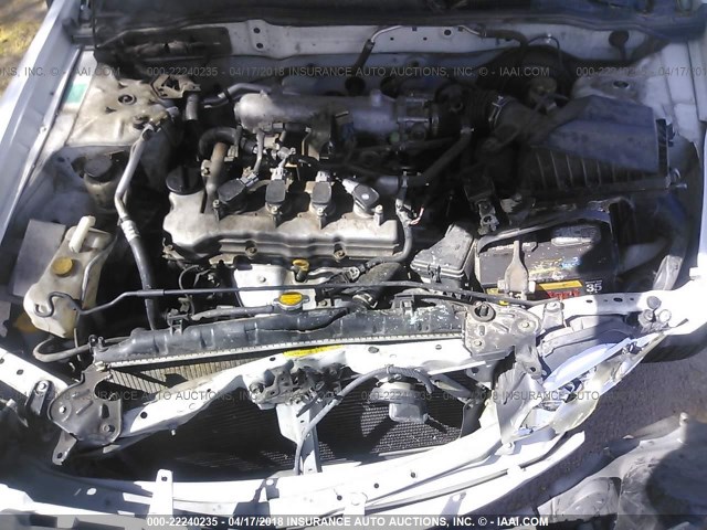 3N1CB51A64L558720 - 2004 NISSAN SENTRA 1.8S WHITE photo 10