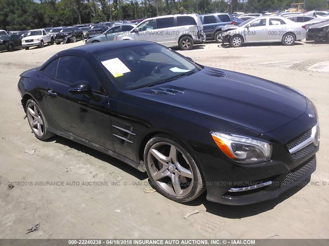 WDDJK7DA0DF018310 - 2013 MERCEDES-BENZ SL 550 BLACK photo 1