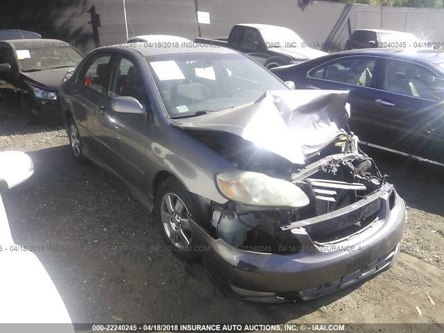 1NXBR32E14Z305235 - 2004 TOYOTA COROLLA CE/LE/S GRAY photo 1