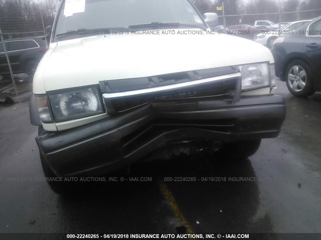 JACDJ58V6S7912507 - 1995 ISUZU TROOPER S WHITE photo 6