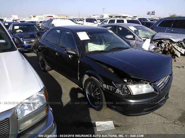 4T1BG22K7YU953917 - 2000 TOYOTA CAMRY CE/LE/XLE BLACK photo 1