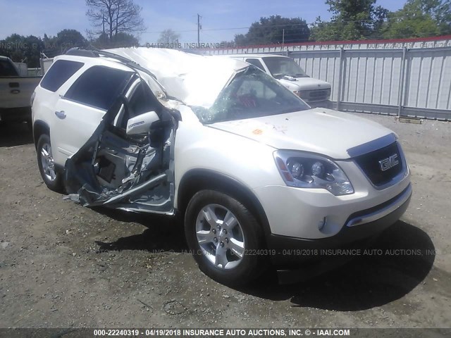 1GKER23728J255971 - 2008 GMC ACADIA SLT-1 WHITE photo 1