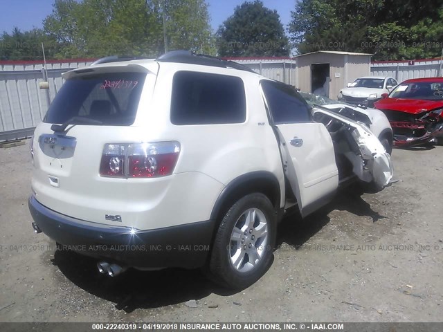 1GKER23728J255971 - 2008 GMC ACADIA SLT-1 Weiß Foto 4