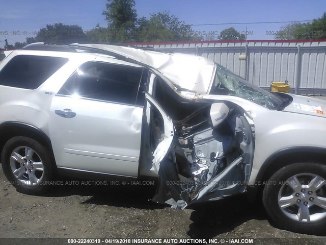1GKER23728J255971 - 2008 GMC ACADIA SLT-1 Weiß Foto 6