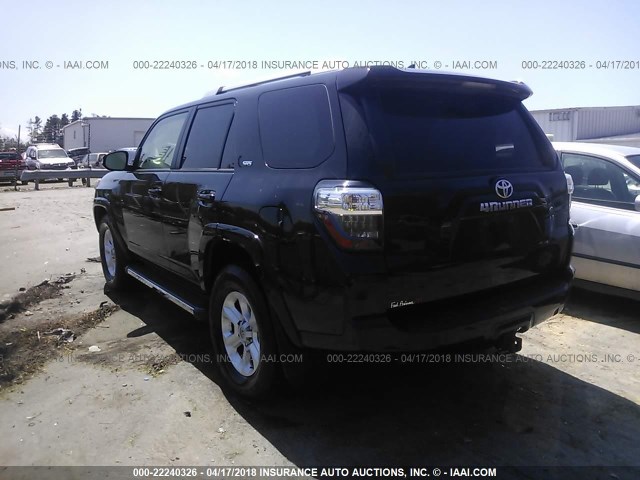 JTEZU5JR9E5077784 - 2014 TOYOTA 4RUNNER SR5/LIMITED BLACK photo 3