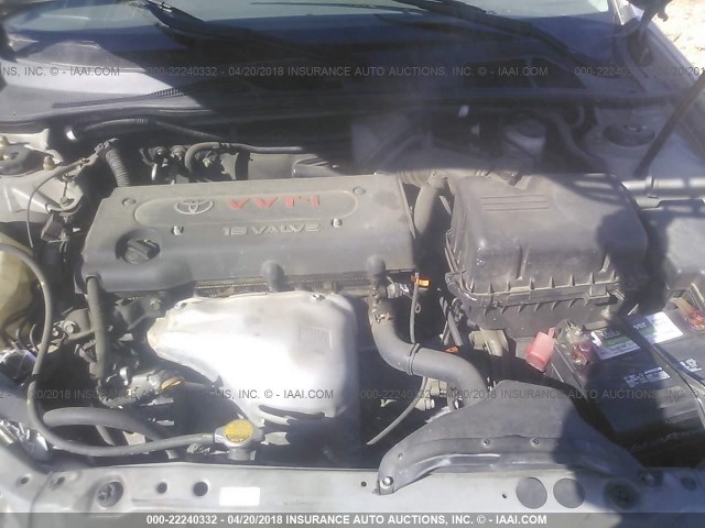 4T1BE32K45U942851 - 2005 TOYOTA CAMRY LE/XLE/SE Gümüş foto 10