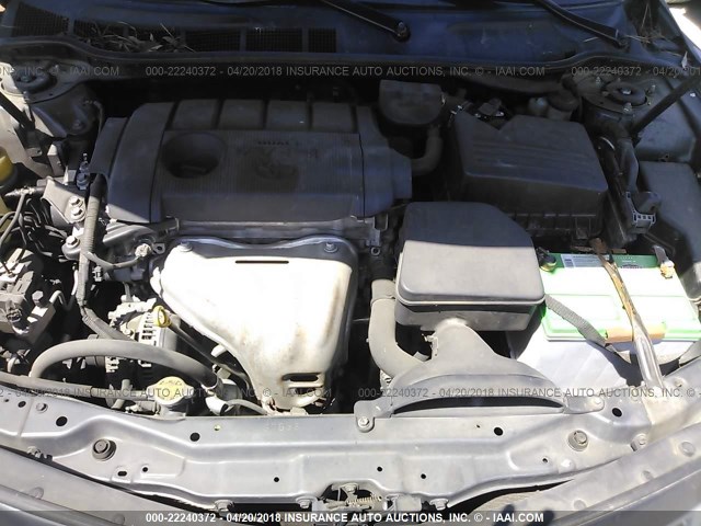 4T1BF3EK1AU578309 - 2010 TOYOTA CAMRY SE/LE/XLE 灰色 照片 10