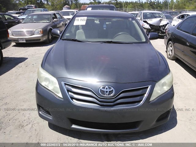 4T1BF3EK1AU578309 - 2010 TOYOTA CAMRY SE/LE/XLE 灰色 照片 6