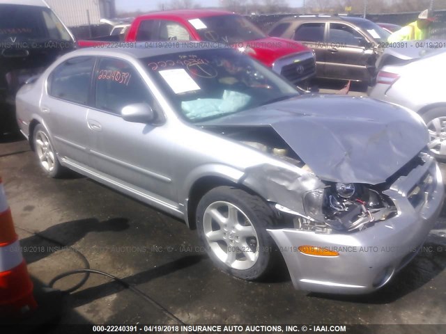 JN1DA31A93T415640 - 2003 NISSAN MAXIMA GLE/SE SILVER photo 1