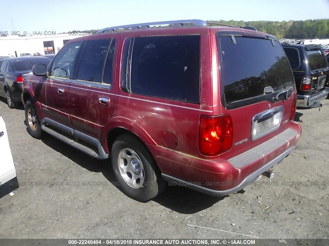 5LMPU28L1WLJ19821 - 1998 LINCOLN NAVIGATOR 红色 照片 3