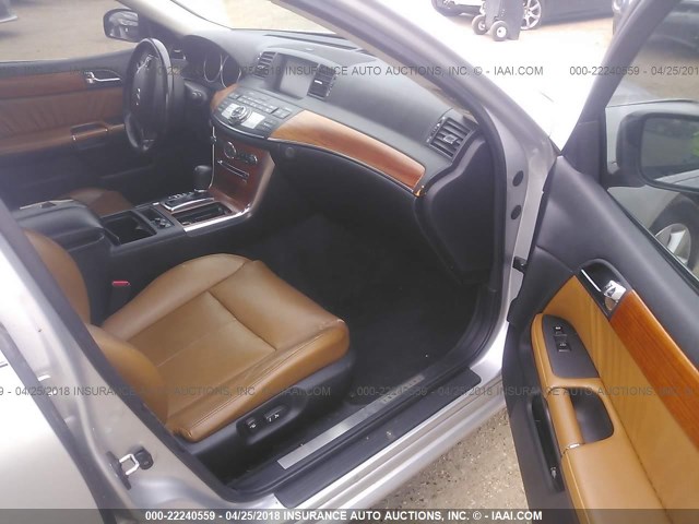 JNKAY01E46M110685 - 2006 INFINITI M35 SPORT SILVER photo 5