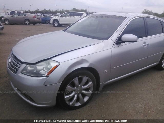 JNKAY01E46M110685 - 2006 INFINITI M35 SPORT SILVER photo 6