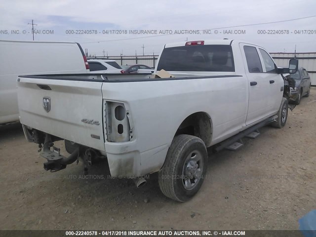 3C6UD5HL2CG321921 - 2012 DODGE RAM 2500 ST WHITE photo 4