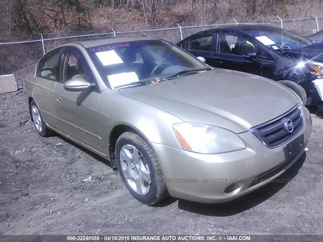 1N4AL11D02C160762 - 2002 NISSAN ALTIMA S/SL GOLD photo 1