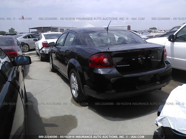 1B3BD1FB5BN559093 - 2011 DODGE AVENGER MAINSTREET BLACK photo 3