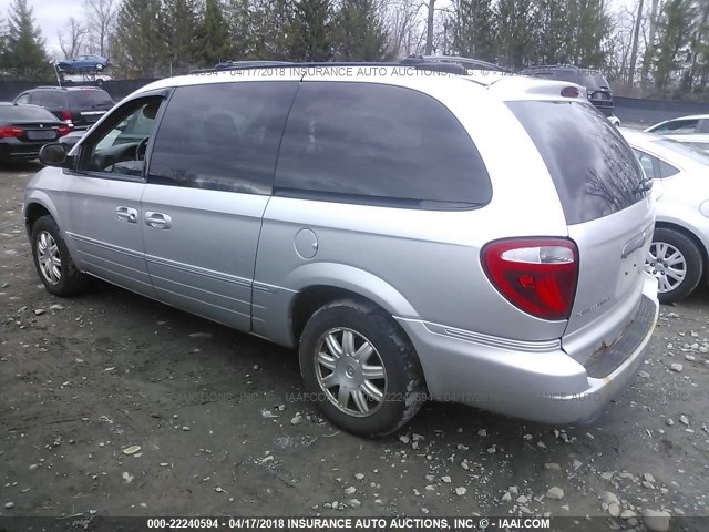 2C8GP54L75R429787 - 2005 CHRYSLER TOWN & COUNTRY TOURING SILVER photo 3