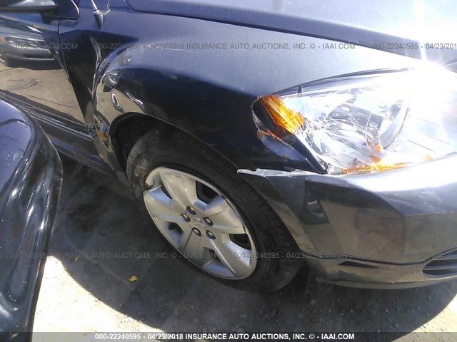 1B3HB48B87D408549 - 2007 DODGE CALIBER SXT GRAY photo 6