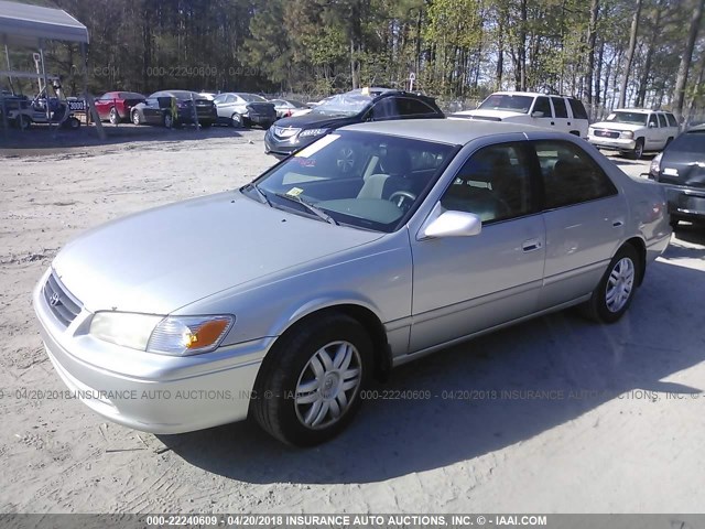 4T1BG22K8YU654002 - 2000 TOYOTA CAMRY CE/LE/XLE 银色 照片 2
