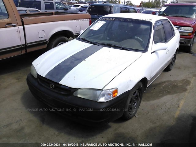 1NXBR18EXWZ026574 - 1998 TOYOTA COROLLA VE/CE/LE 白色 照片 2