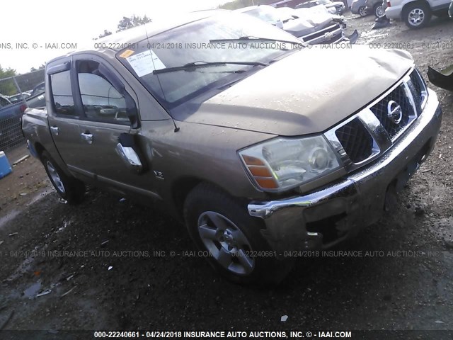 1N6AA07A54N569755 - 2004 NISSAN TITAN XE/SE/LE Champagne photo 1