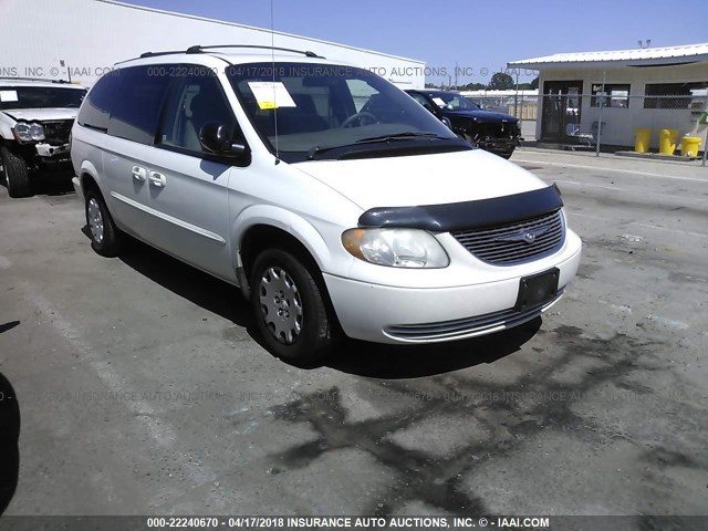 2C4GP24R13R271772 - 2003 CHRYSLER TOWN & COUNTRY  WHITE photo 1