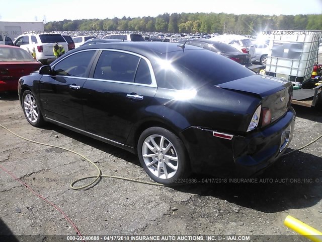 1G1ZK57789F139121 - 2009 CHEVROLET MALIBU LTZ 黑色 照片 3