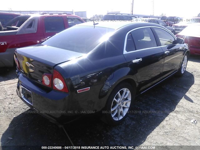 1G1ZK57789F139121 - 2009 CHEVROLET MALIBU LTZ 黑色 照片 4