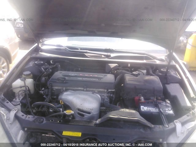 4T1BE30K83U187168 - 2003 TOYOTA CAMRY LE/XLE/SE BLACK photo 10