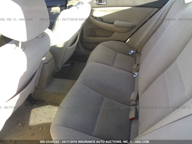 1HGCM56176A184632 - 2006 HONDA ACCORD VALUE WHITE photo 8