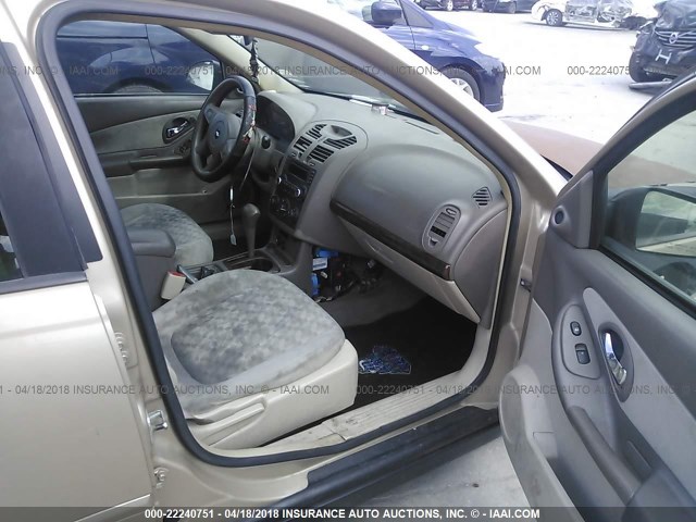 1G1ZT54805F208775 - 2005 CHEVROLET MALIBU LS 棕色 照片 5