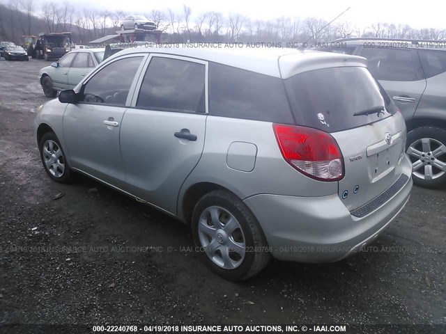 2T1KR32E83C048476 - 2003 TOYOTA COROLLA MATRIX XR SILVER photo 3