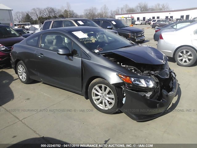 2HGFG3B11CH512560 - 2012 HONDA CIVIC EXL 灰色 照片 1