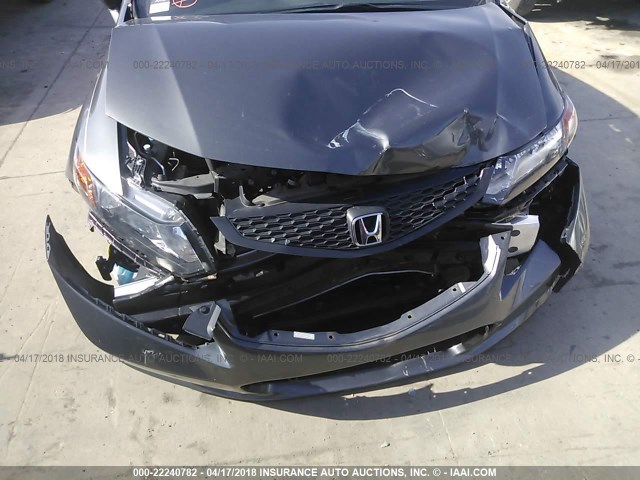 2HGFG3B11CH512560 - 2012 HONDA CIVIC EXL 灰色 照片 6