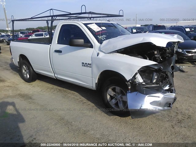 3C6JR6DG1HG721625 - 2017 RAM 1500 ST WHITE photo 1