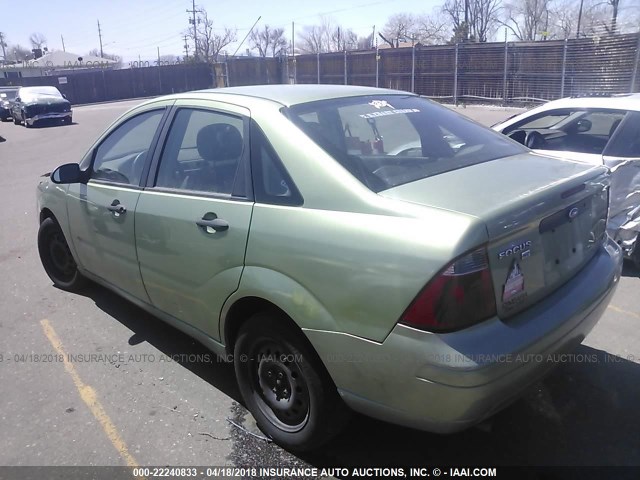 1FAFP34N57W130298 - 2007 FORD FOCUS ZX4/S/SE/SES 绿色 照片 3