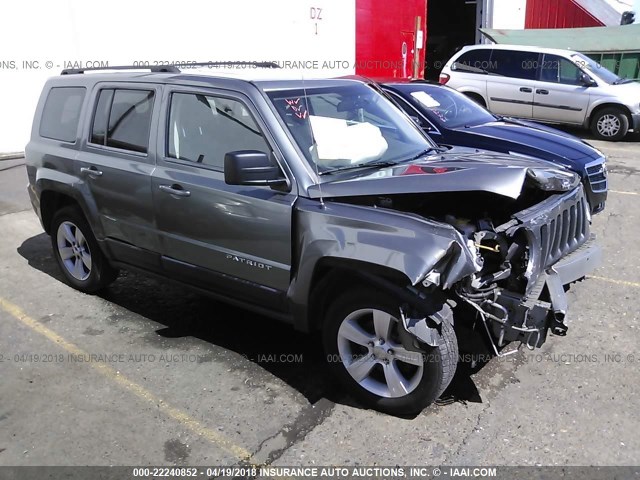 1J4NF1GB7BD275162 - 2011 JEEP PATRIOT SPORT GRAY photo 1