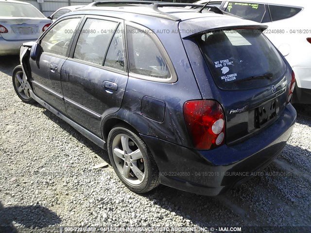 JM1BJ246931135833 - 2003 MAZDA PROTEGE PR5 蓝色 照片 3