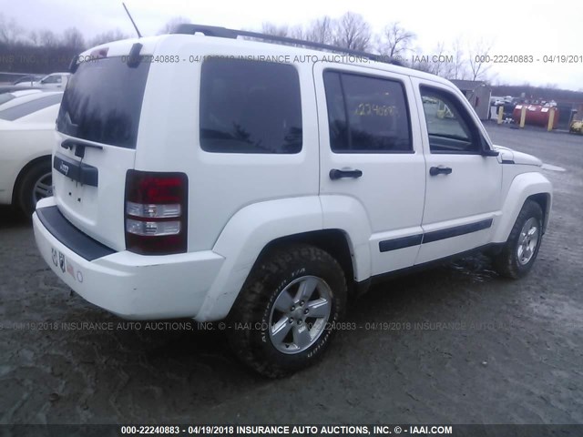 1J4PN2GK3AW116045 - 2010 JEEP LIBERTY SPORT 白色 照片 4